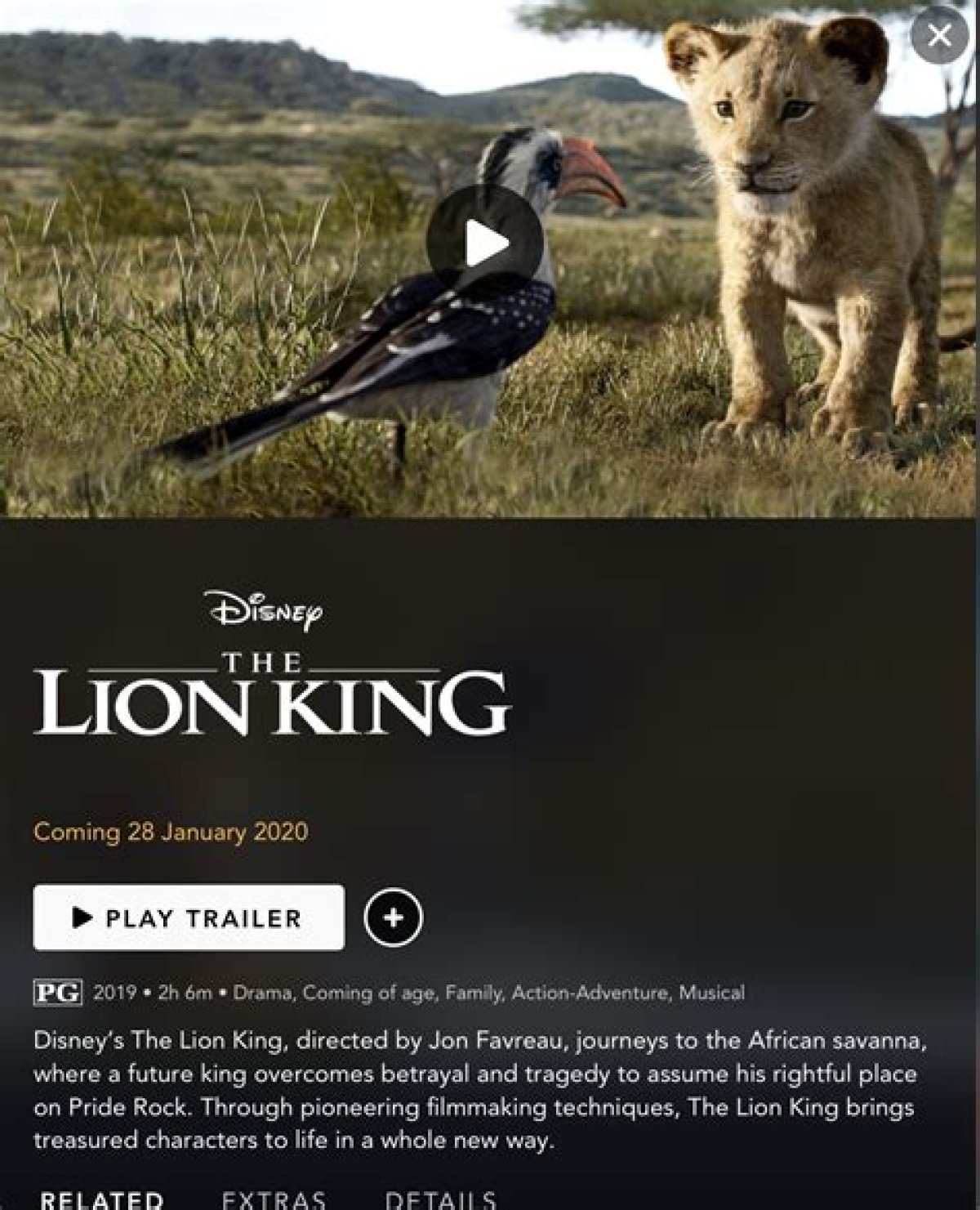The Lion King Announced as Disney's Live-Action Sequel