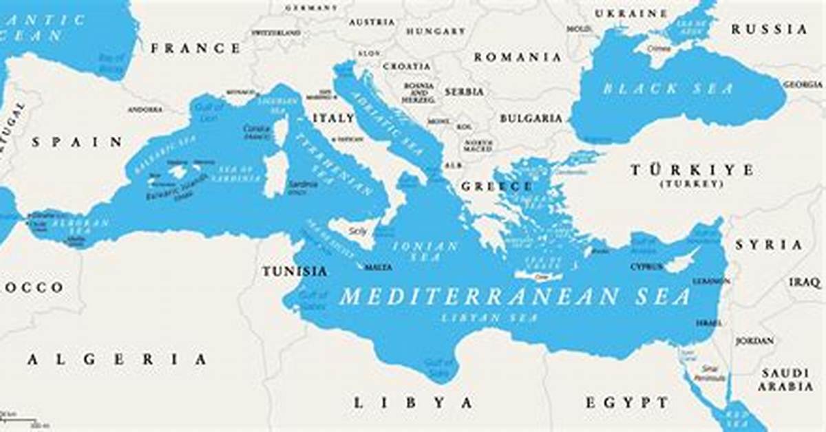 The Mediterranean ___