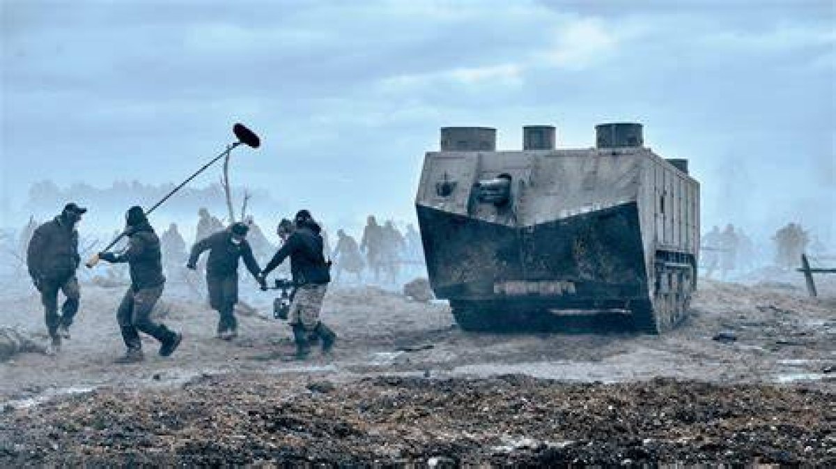 The Terrifying Tanks of All Quiet on the Western Front Are French St. Chamonds