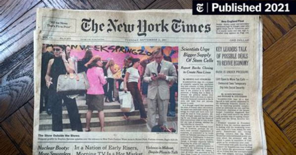 The ___ York Times