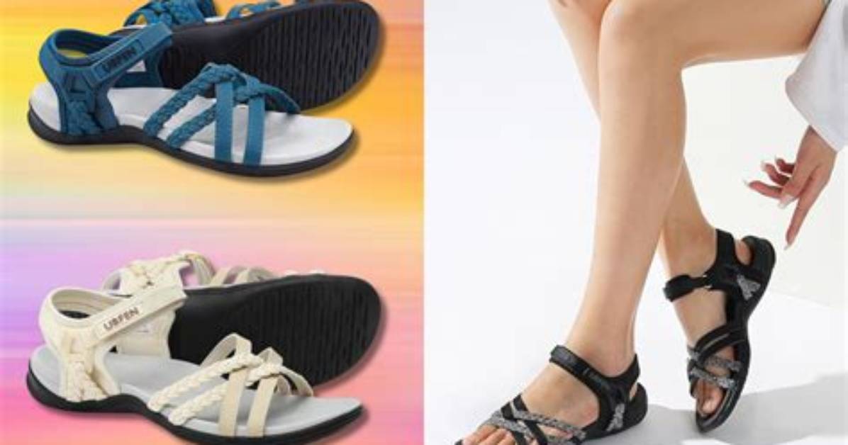 They're Exposed in Sandals