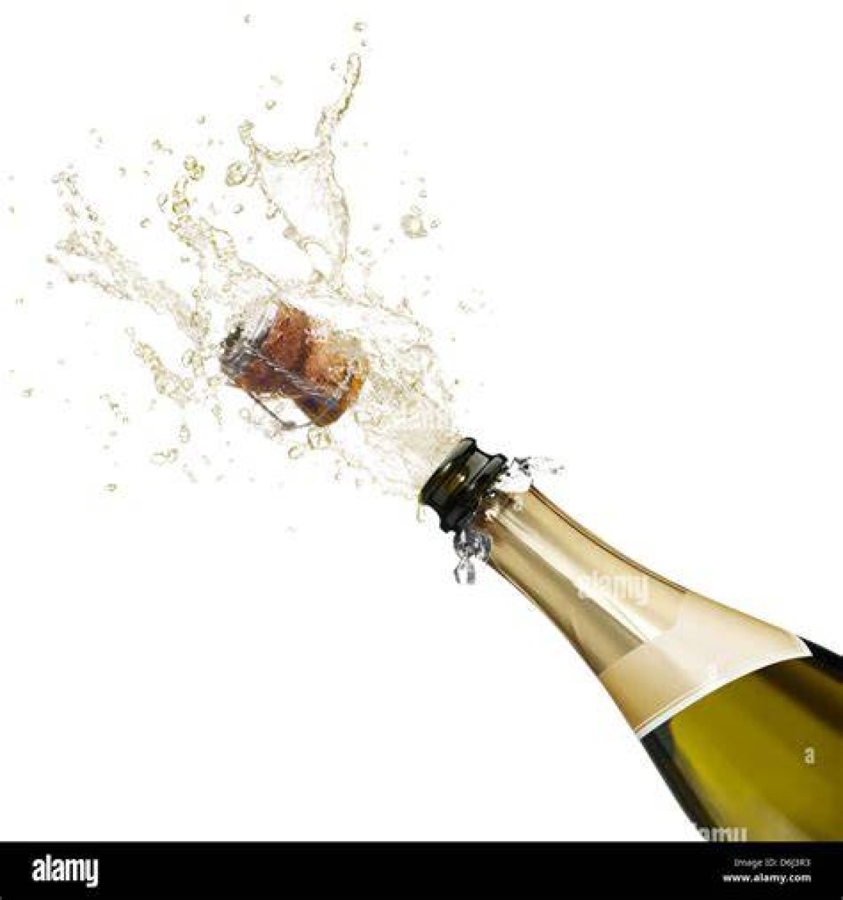 They're Popped from Champagne Bottles