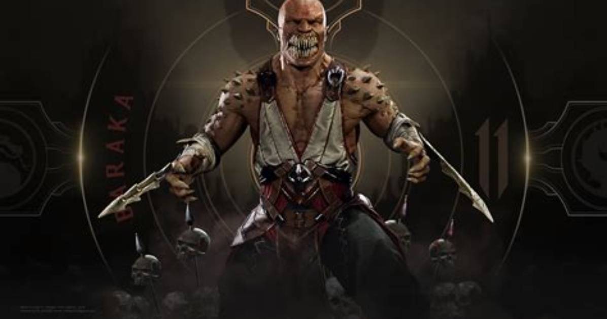 This Mortal Kombat 11 Baraka Themed Ps4 Controller Looks Sharp