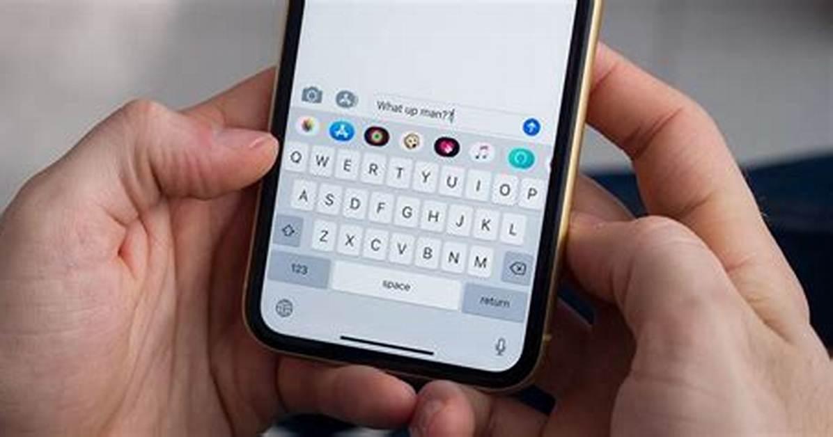 Thumb-Typed Messages