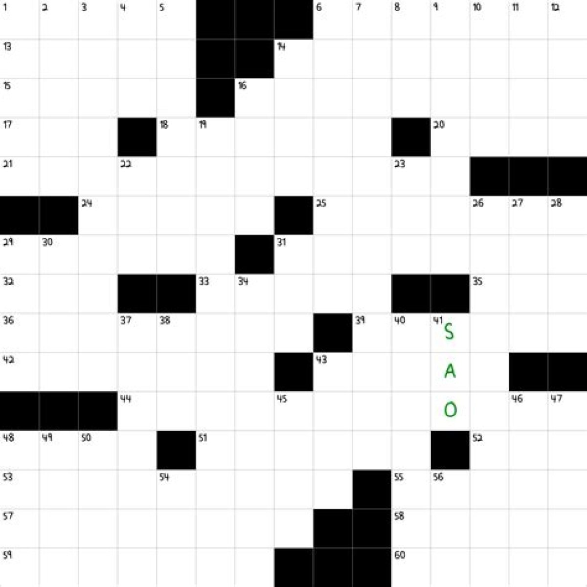 Title with a Tilde Nyt Crossword Clue Answer 8 Letters