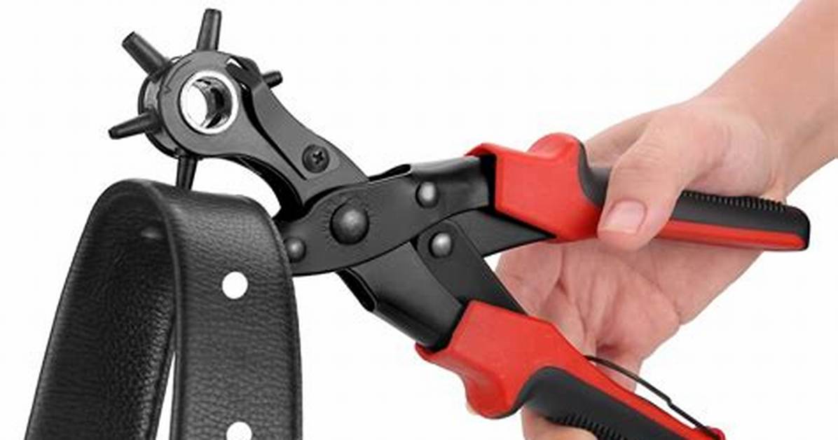 Tool for Poking Belt Holes