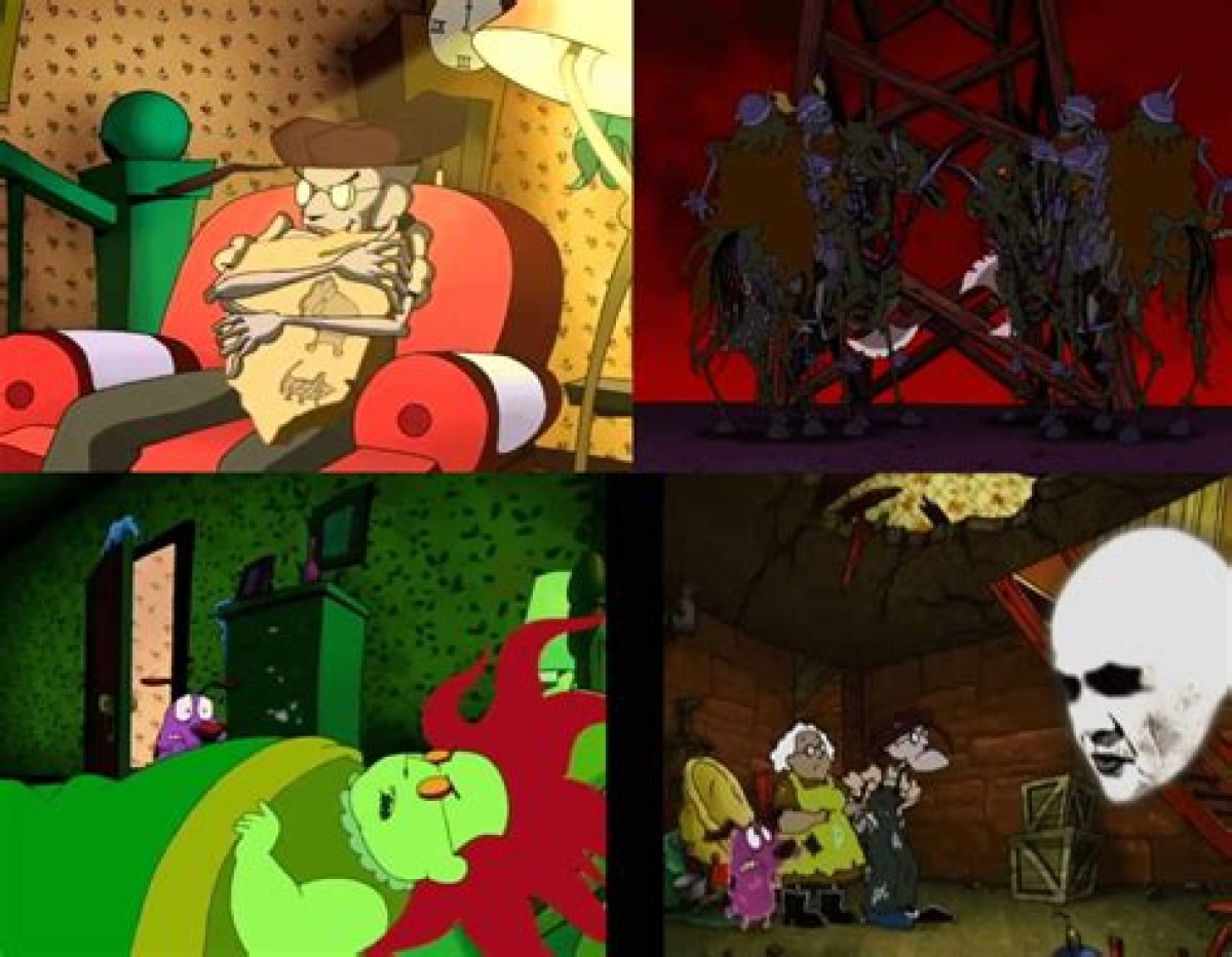 Top 5 Scariest Episodes of Courage the Cowardly Dog