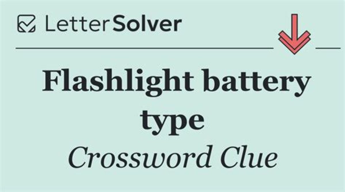 Triple-Letter Type of Cylinder Battery Crossword Clue Codycross