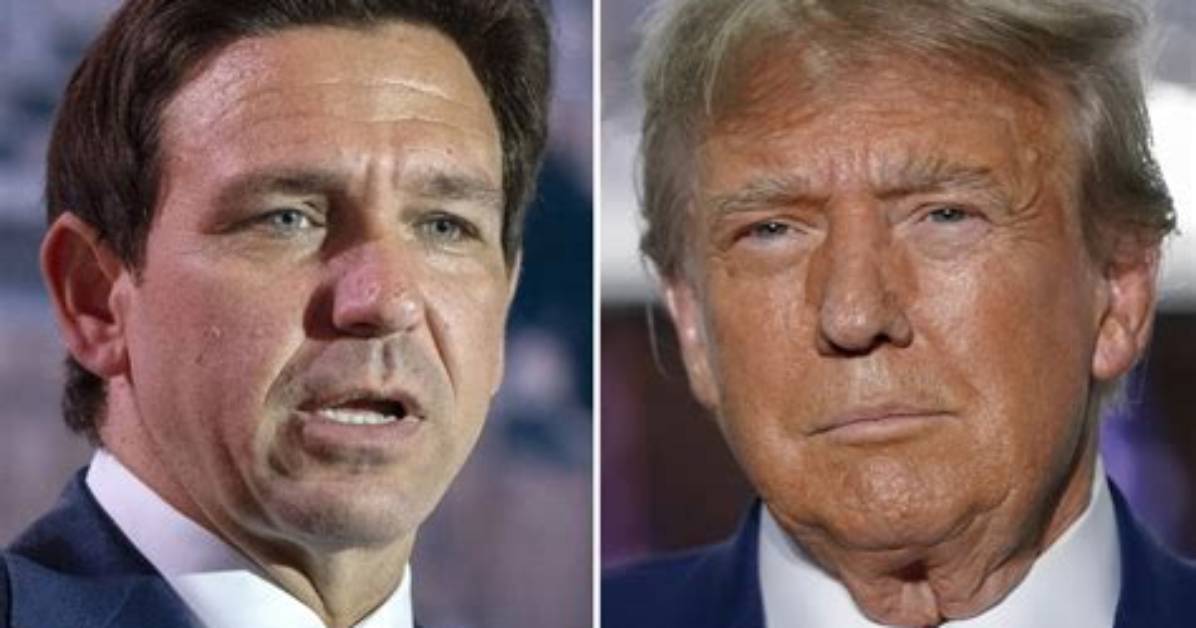 Trump and Desantis Meet to Make Peace and Discuss Fundraising for Ex-President’s Campaign