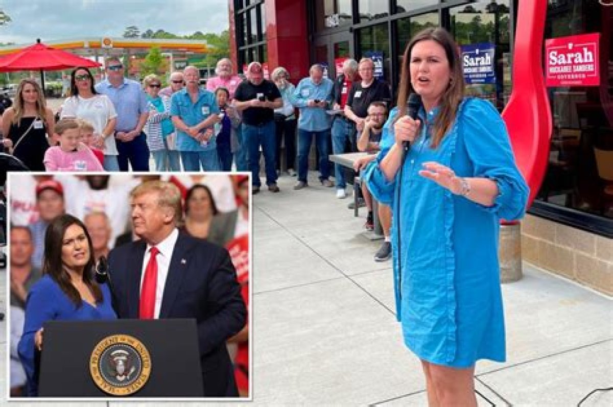 Trump Press Secretary Sarah Sanders Wins Gop Arkansas Governor Primary