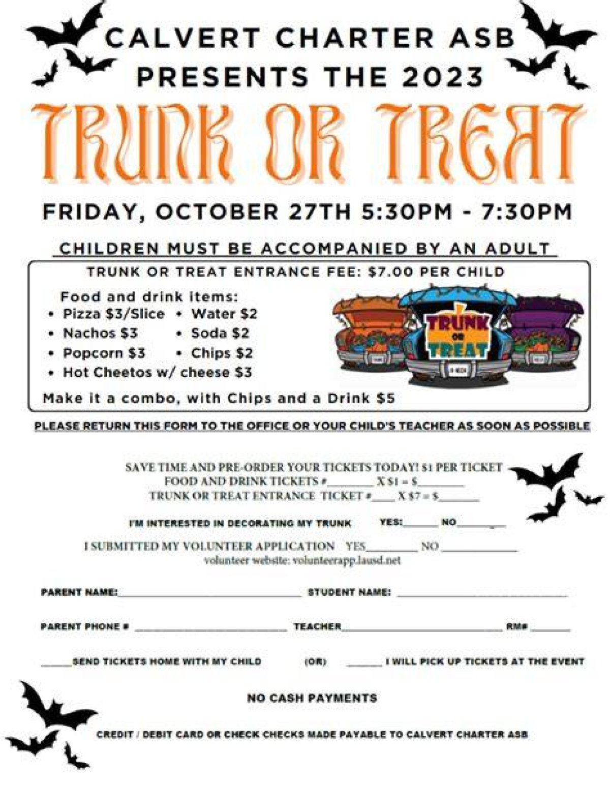 🎃 Trunk or Treat at Charter Title and Escrow and Friends