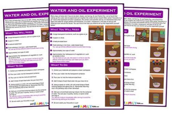 #Trythistuesday: Oil and Water