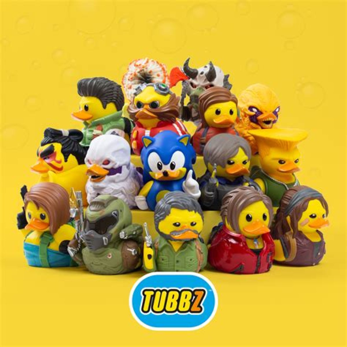 Tubbz Convierte a Los Personajes De the Last of Us, Resident Evil, Doom Y Más En Patitos De Goma
