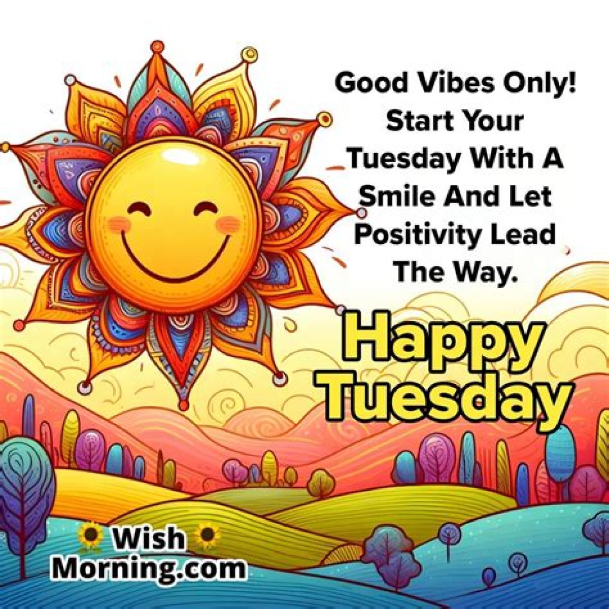 Tuesday Morning Wish: Embracing Positivity for a Productive Week