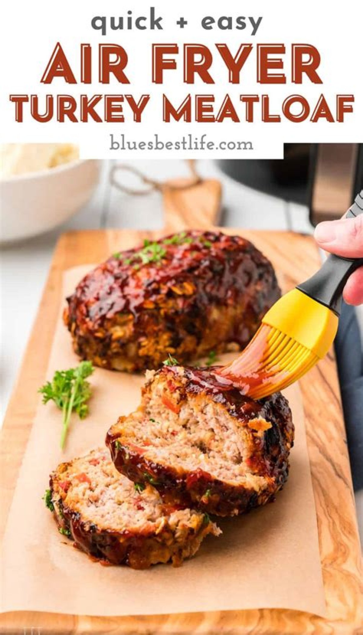 Turkey Meatloaf: Easy Air Fryer Recipe