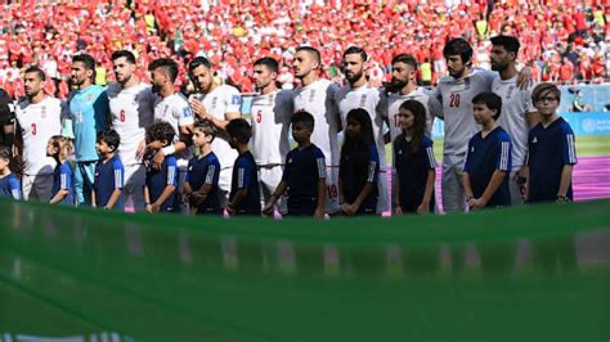 U. S. Soccer Briefly Scrubs Islamic Republic Emblem from Iran Flag in Support of Protestors