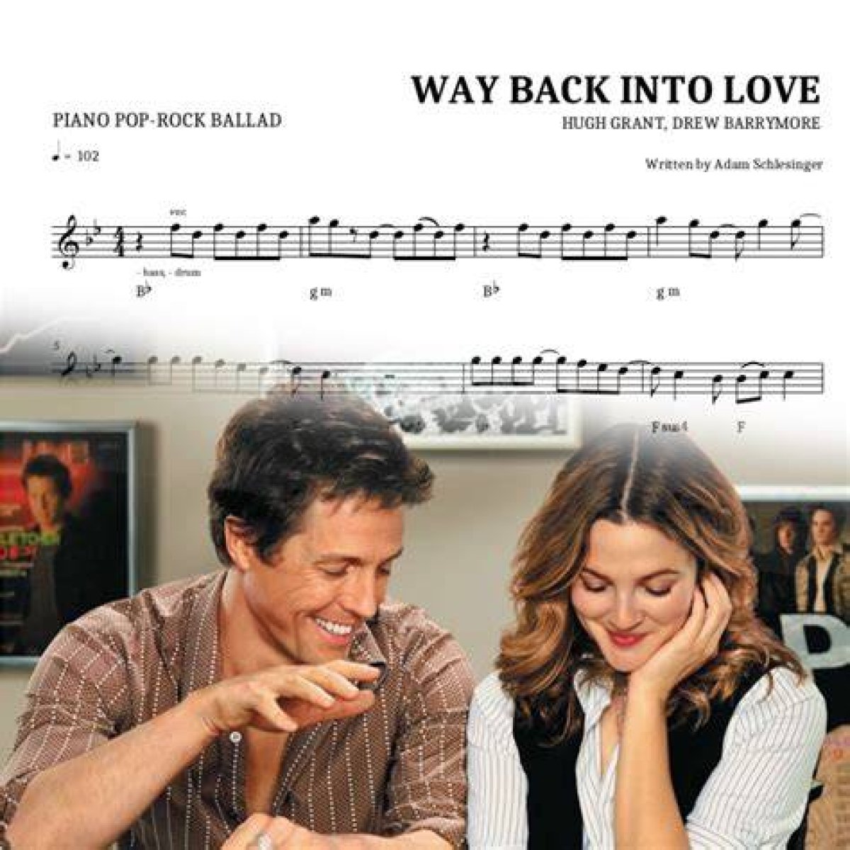 Unexpected Singer of Way Back into Love in 2007'S Music and Lyrics (With Hugh Grant): 2 Wds.