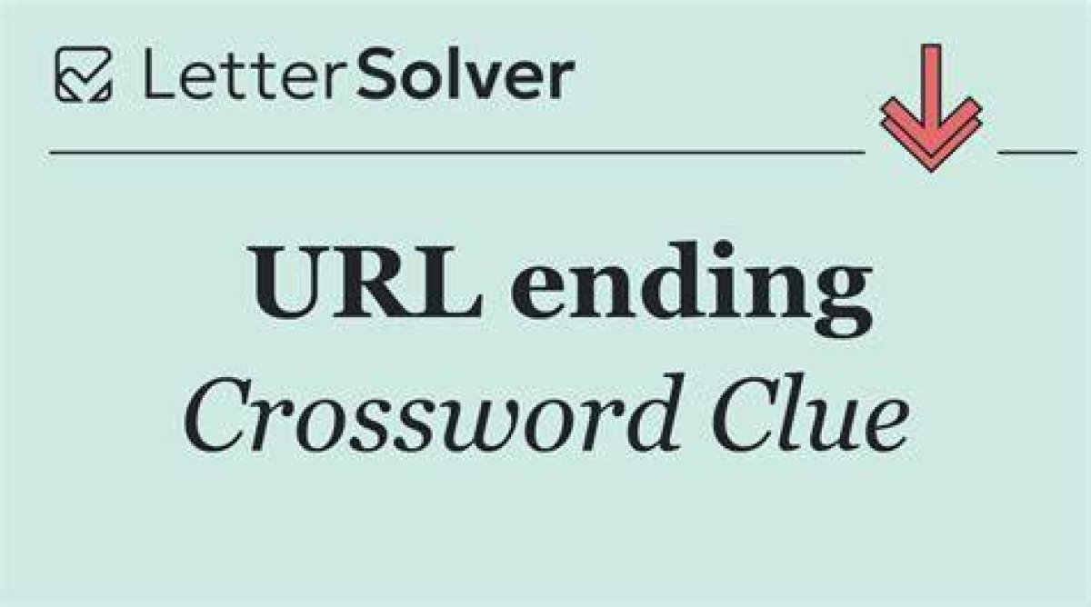 Univ. Url Ending Crossword Clue