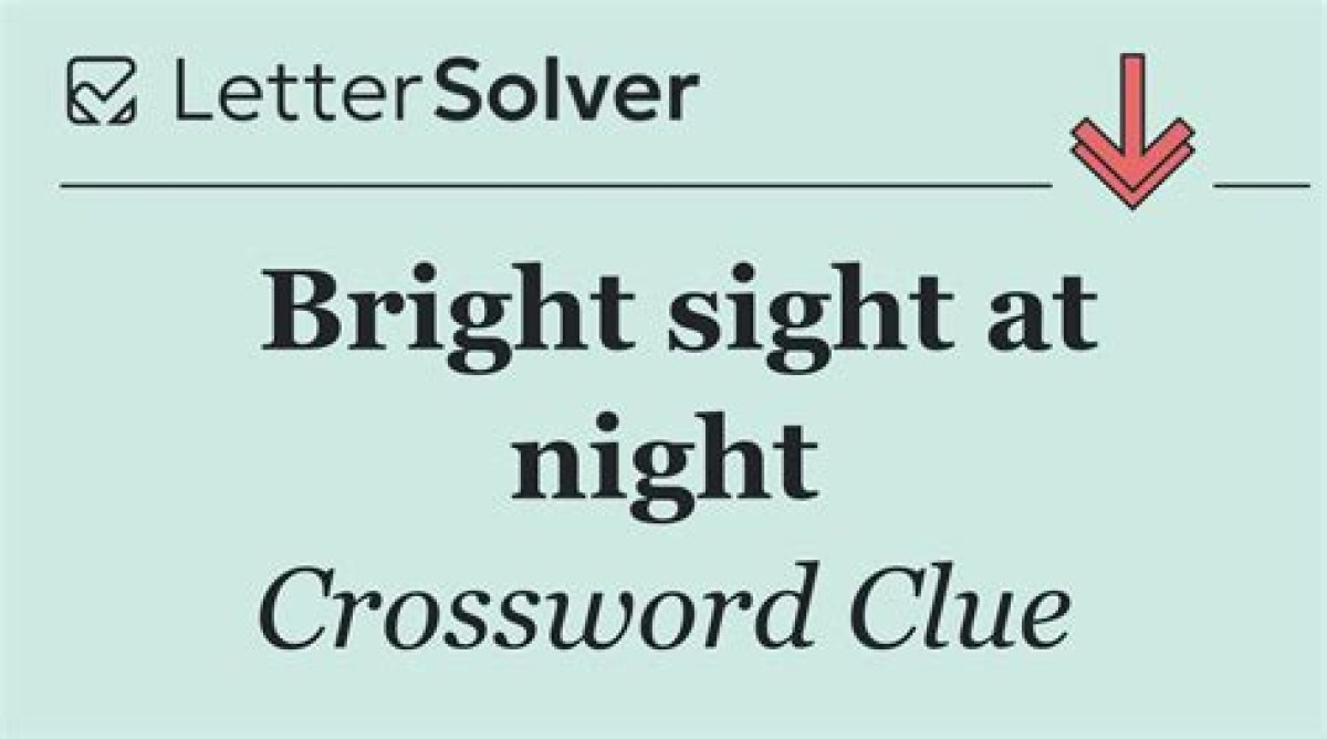 Universal Nightstand Sight Crossword Clue Answers with 10 Letters