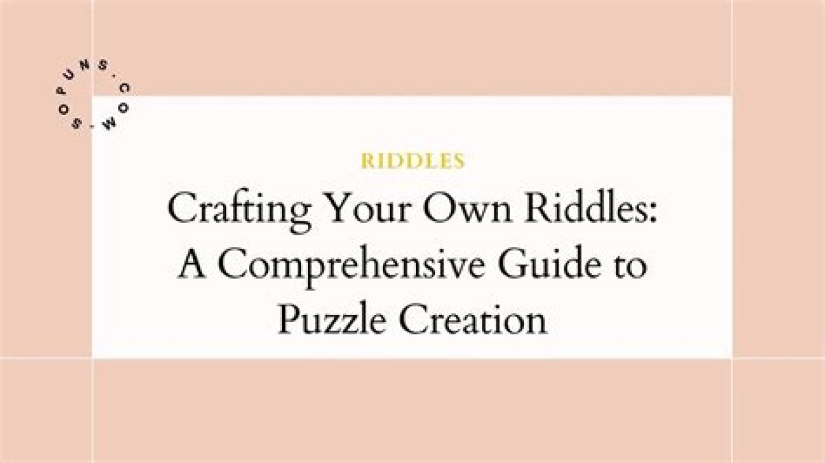 Unlocking the Secrets of Adult Riddles: Fun, Challenges, and Benefits