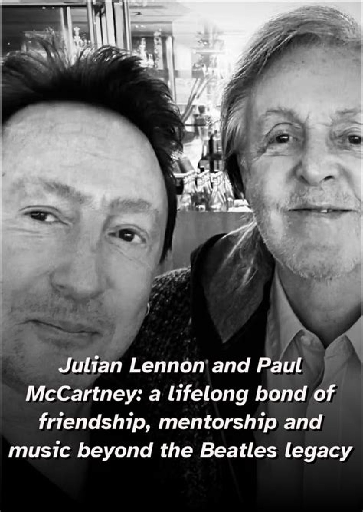 Unveiling the Connection Between Julian Lennon and Kyoko Chan Cox