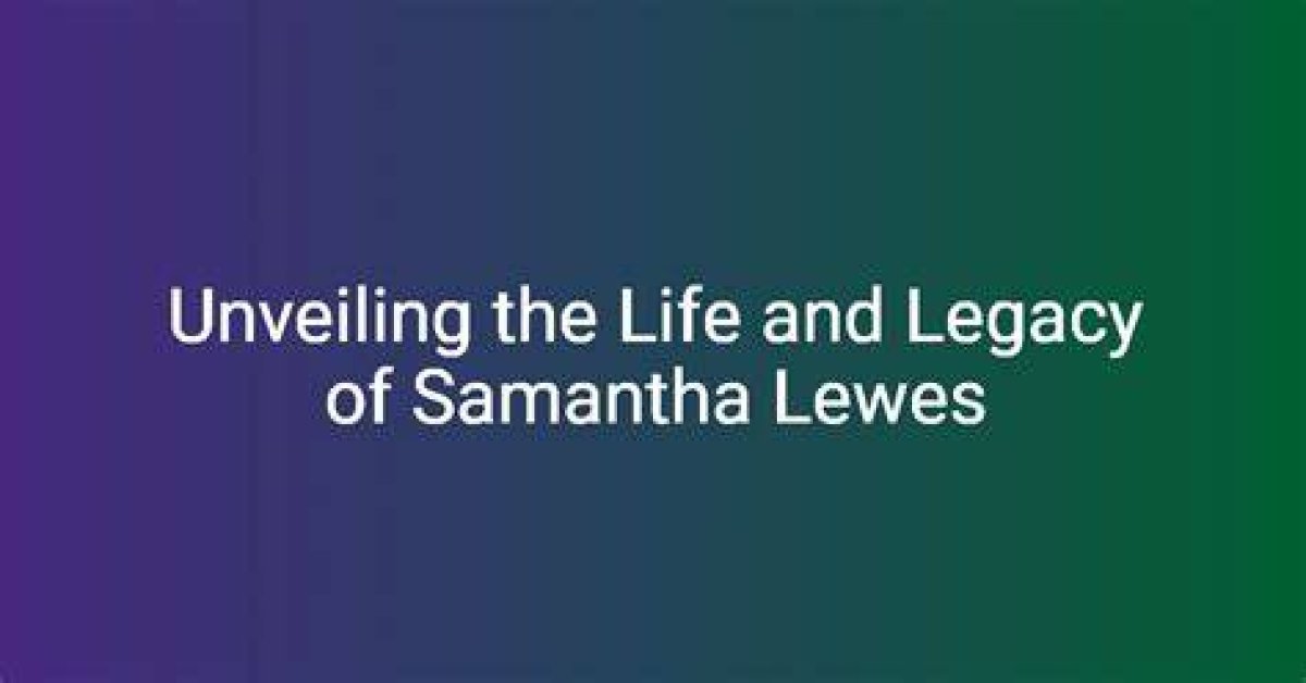 Unveiling the Life and Legacy of Lea Stevenson