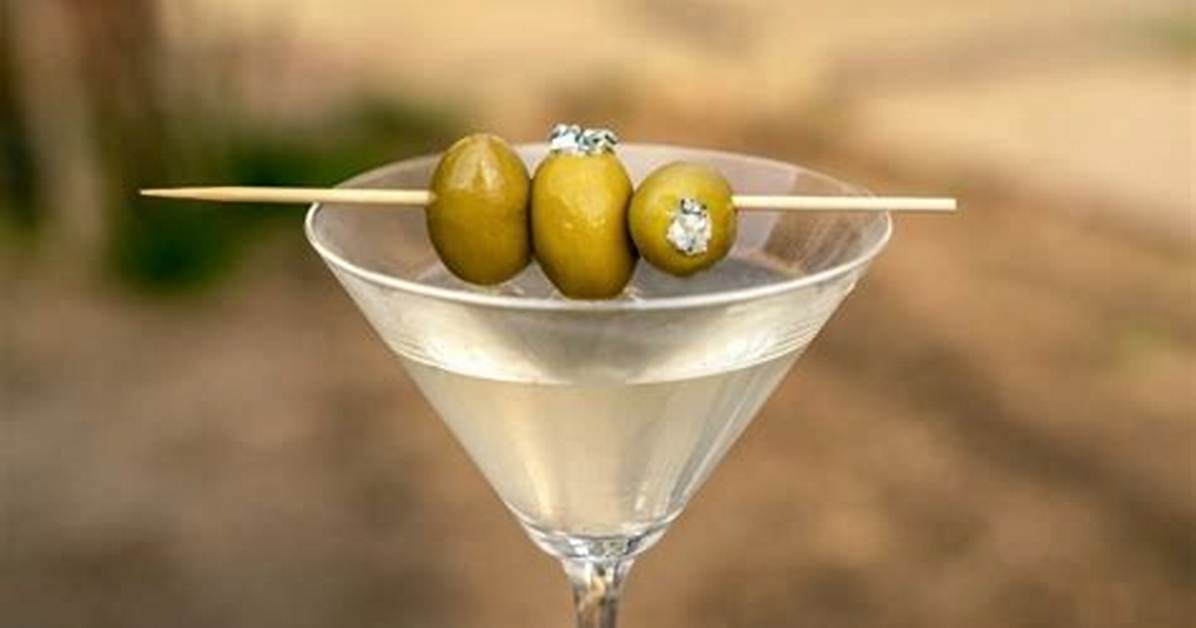 Usa Today Like Olives in a Martini Crossword Clue