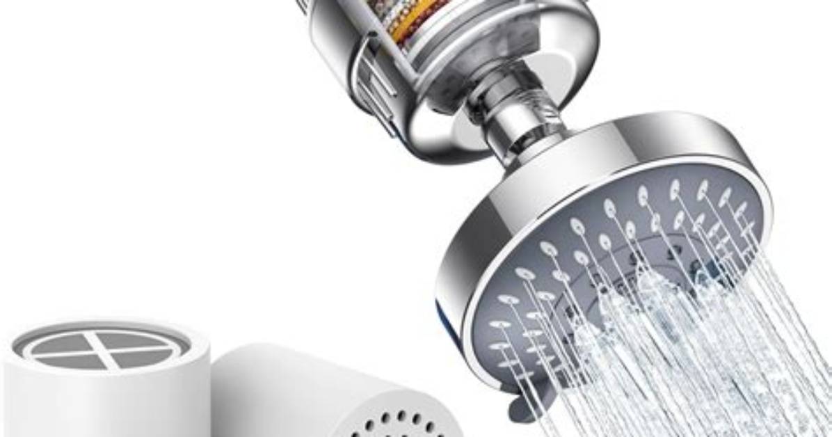 Using a Shower Head Filter for Hard Water