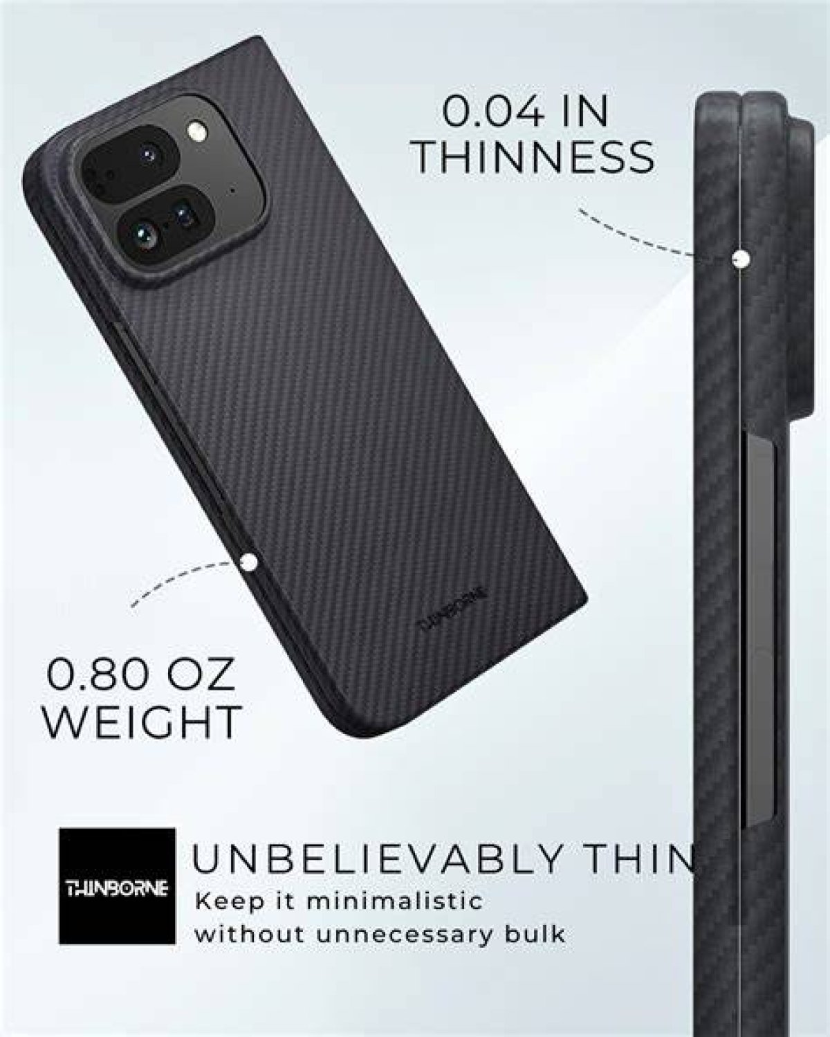 Very Thin Pixel 8 Pro Aramid Fiber Case