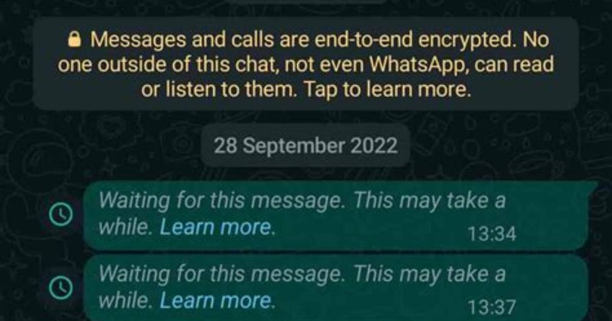 Waiting for Connection in Messages