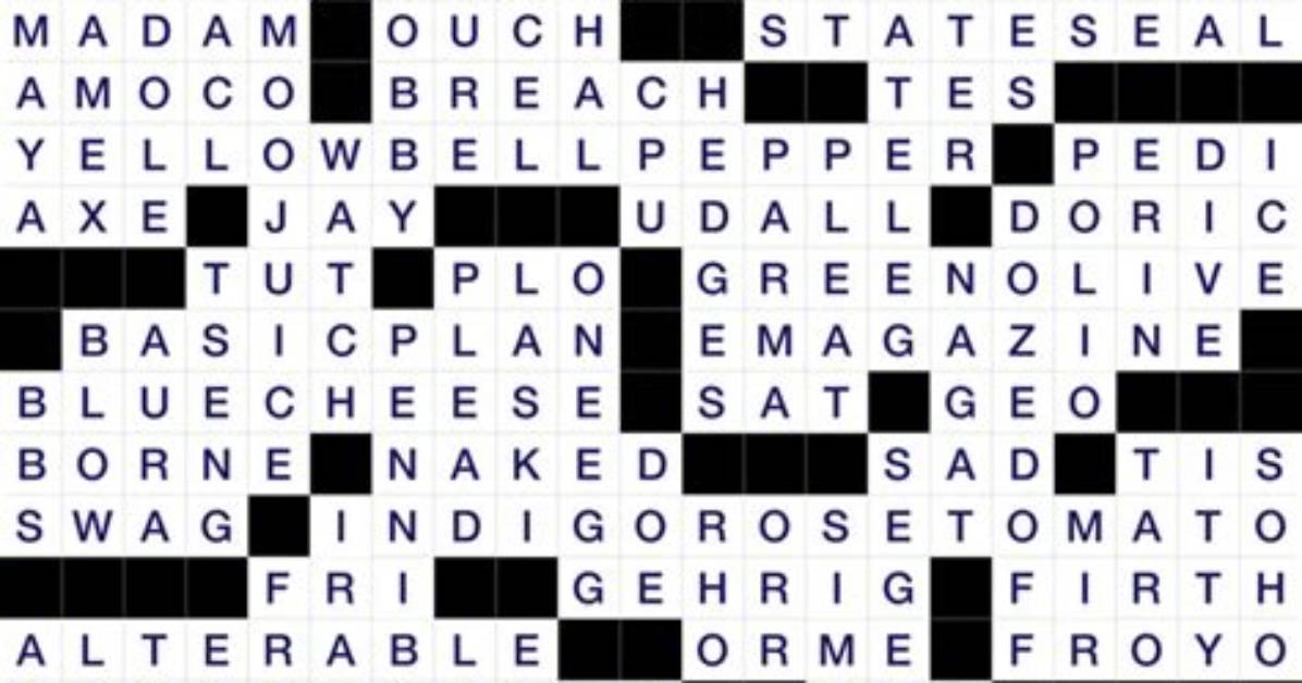 Wall Street Crossword Answers for January 31 2024