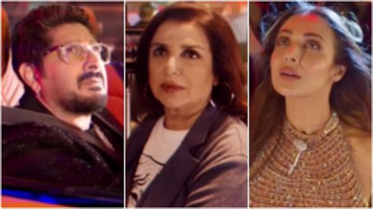 Watch: Arshad Warsi Treats Co-Judges Farah Khan, Malaika Arora with Dum Biryani at Jhalak Dikhhla Jaa 11 Sets