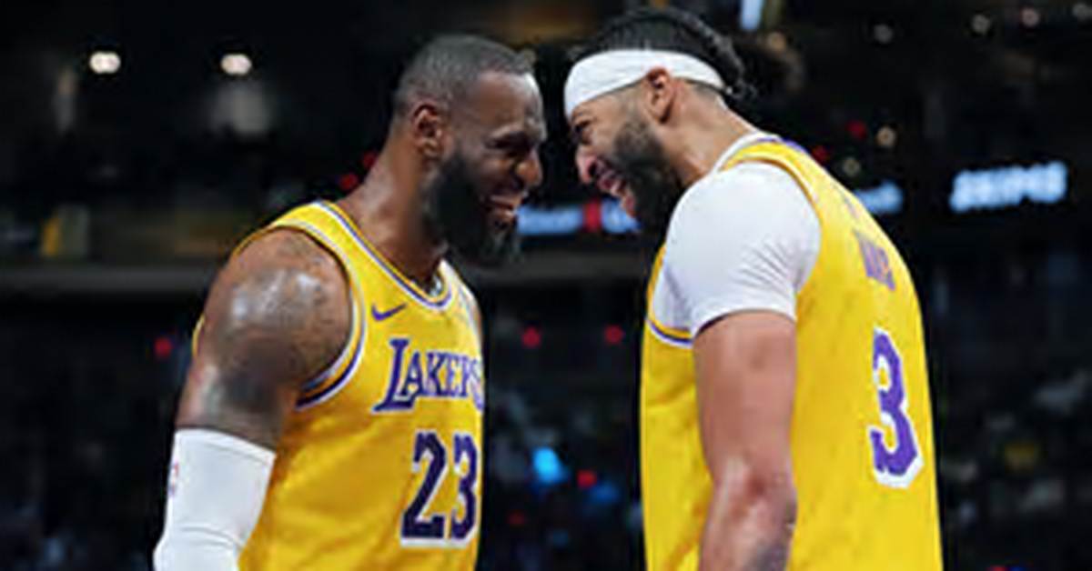 Watch: Lebron James' Frustration with Anthony Davis After He Missed Rebound Goes Viral During Denver Nuggets Game
