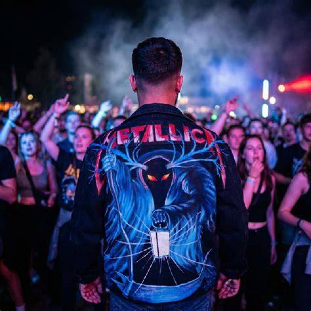 Wearable Souvenir from a Rock Concert