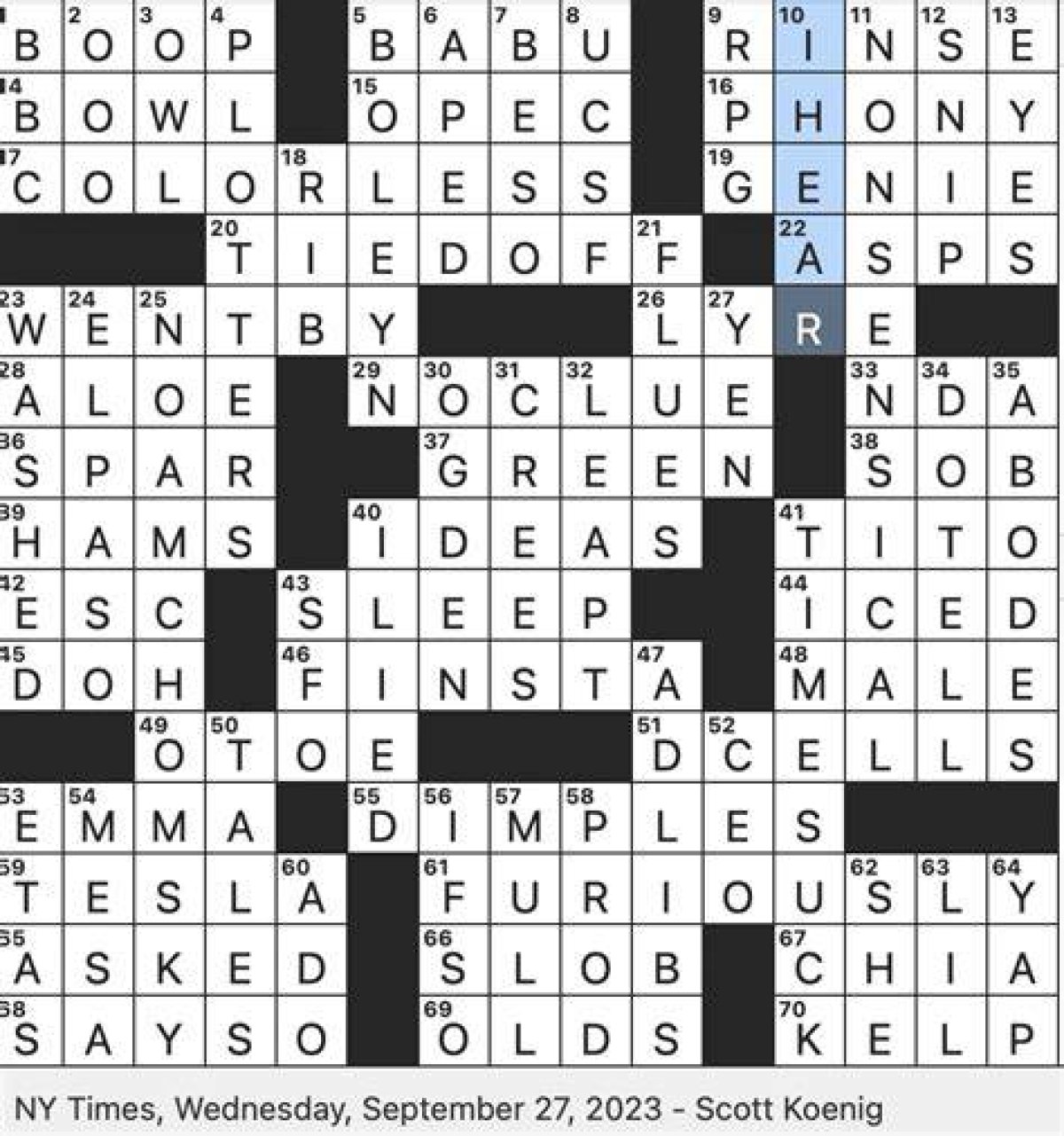 Wednesday Eponym Nyt Crossword Clue