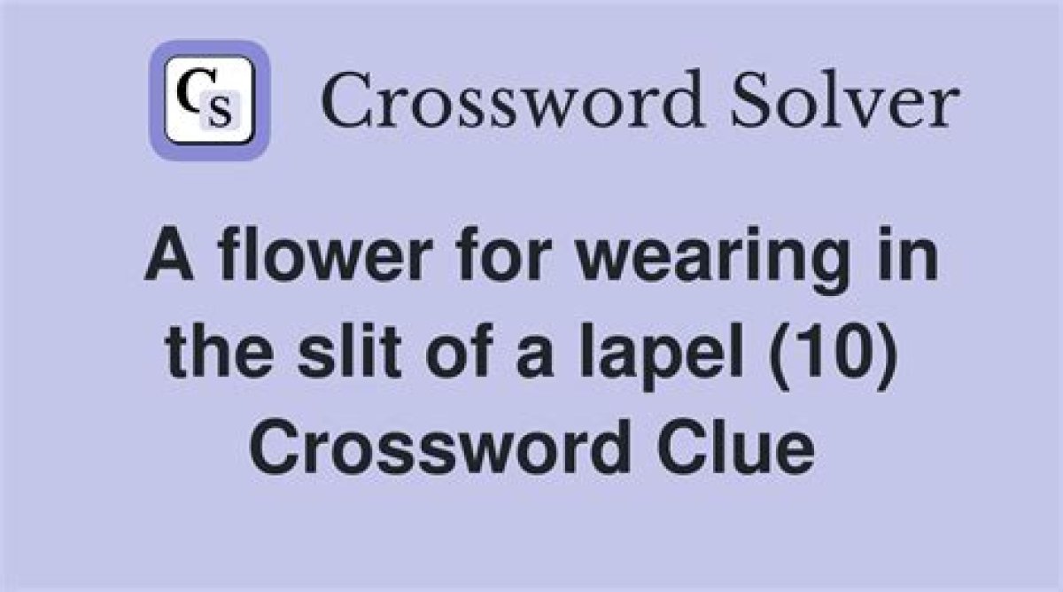 Welcoming Lapel Attachment Crossword Clue Find Usa Today Crossword Answer