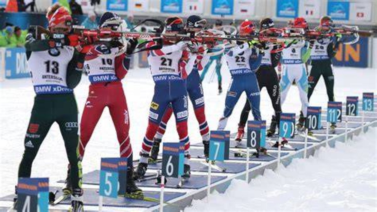 What Are the Biathletes Wearing on Their Faces?
