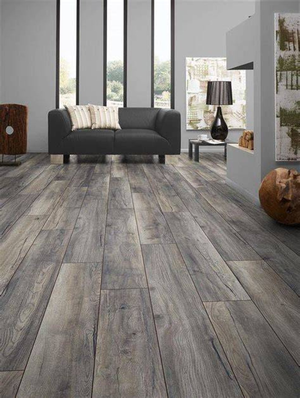 What Color Laminate Flooring with Grey Walls?