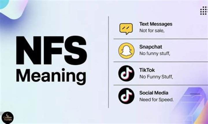 
What Does NFS Mean On Tiktok? Find Its Meaning In Text & Instagram 