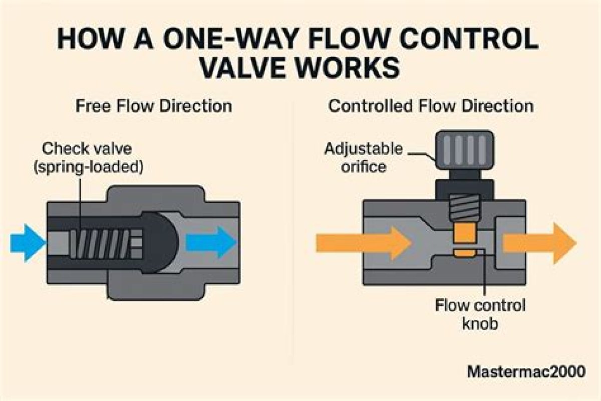What Is a One Way Flow Control Valve?