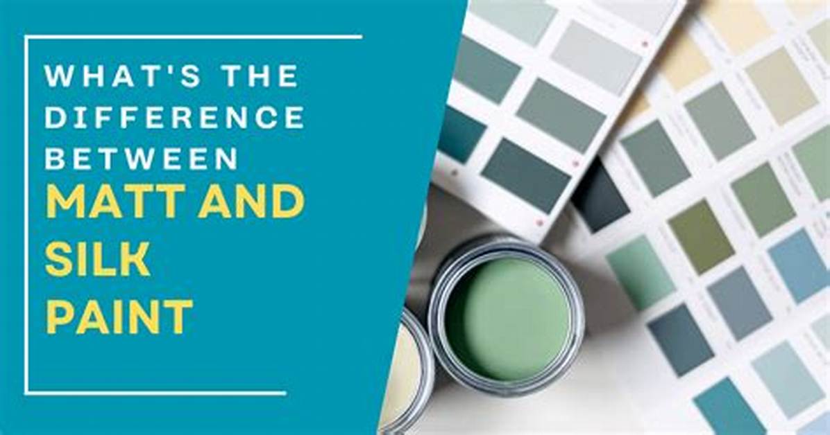 What Is the Difference Between Matt and Flat Matt Paint?