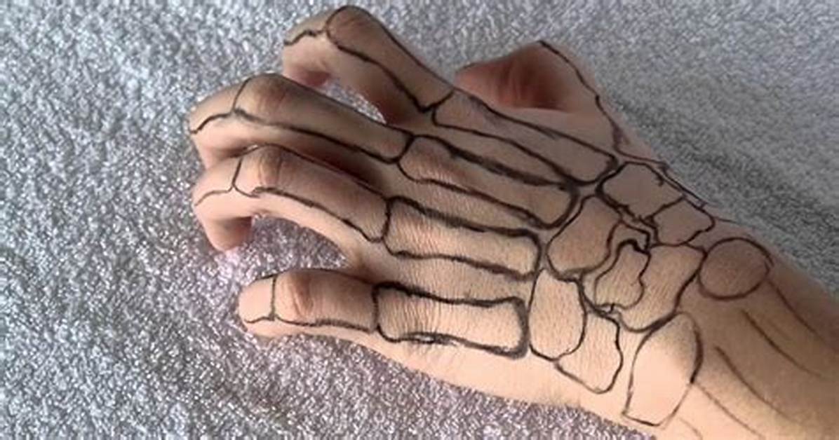 What Is the Skeleton Hand Drawing Challenge? Viral Trend Explained!