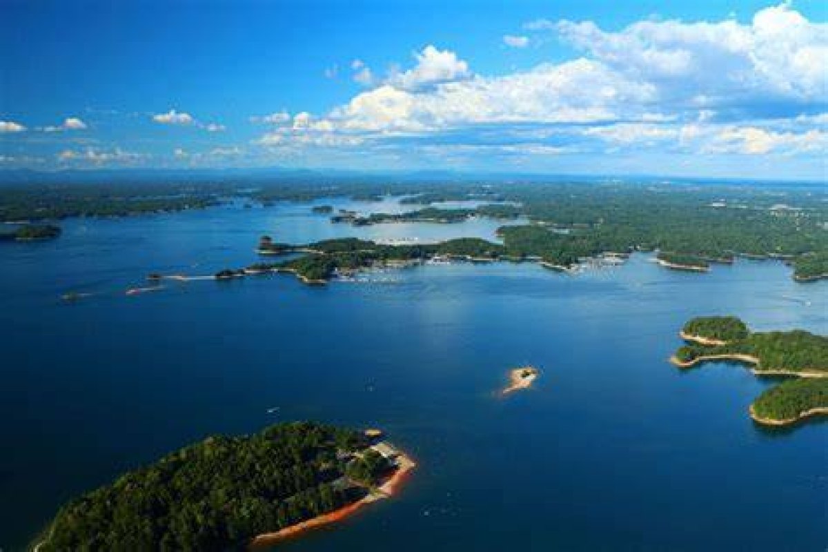 What Lake Was Built over Black Towns?
