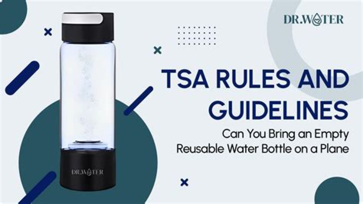 What Water Bottles Are Tsa Approved?