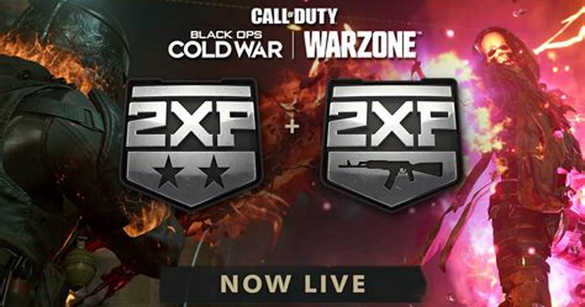 When Does Double Xp End Cold War & Warzone