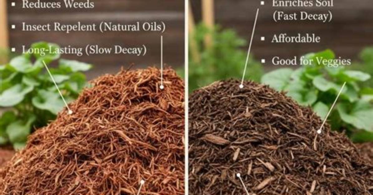 When Should You Not Use Cedar Mulch?