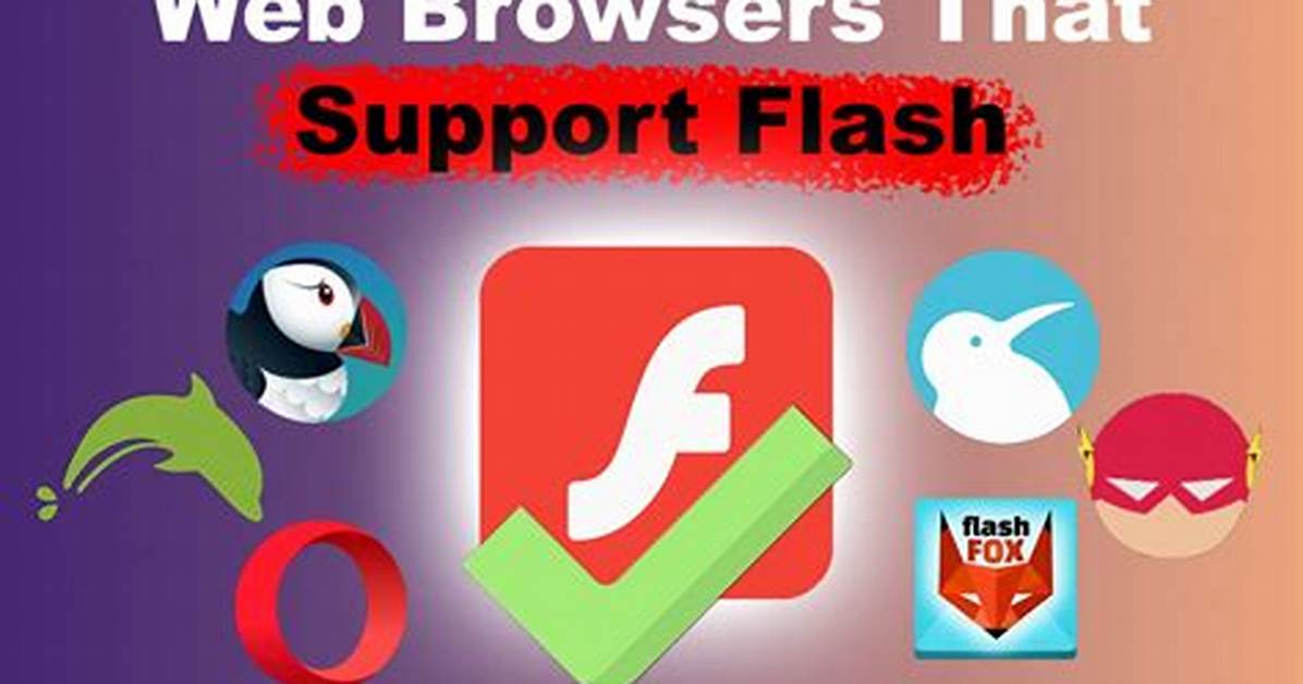 Which Android Browser Supports Flash Player?