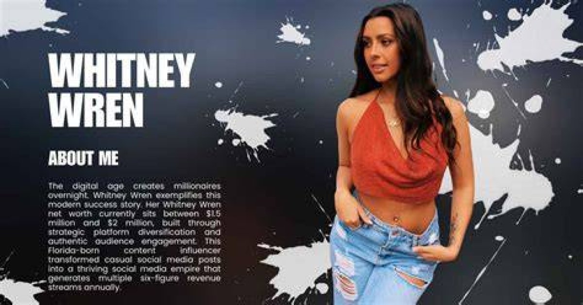 Whitney Wren Misses Her Dad – into Her Family Background