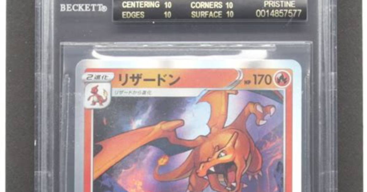 Who Has a Bgs 10 Charizard?