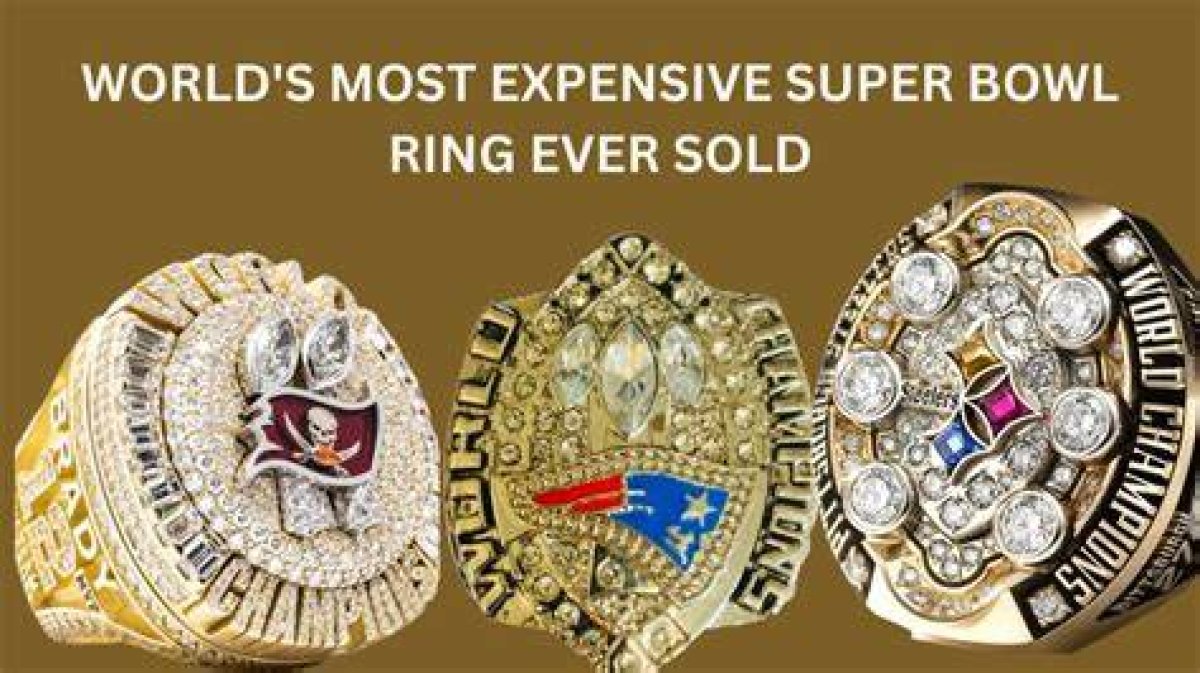 Who Has the Most Expensive Super Bowl Ring?